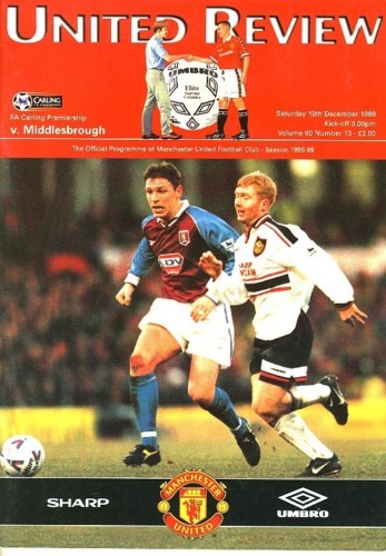 1998/99 - MAN UTD v MIDDLESBROUGH